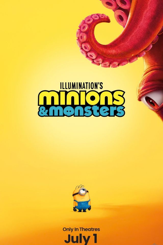 Afiche de Minions y Monstruos
