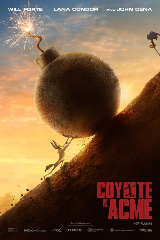 Afiche de Coyote vs Acme