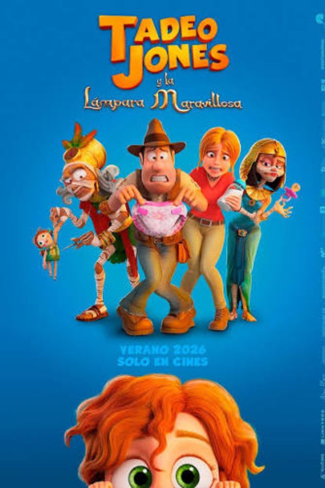Afiche de Tadeo el explorador y la lámpara maravillosa